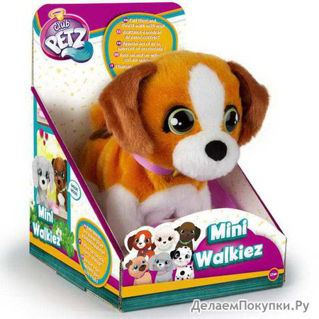   IMC TOYS CLUB PETZ  MINI WALKIEZ SHEPHERD , ,   