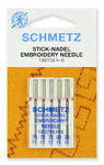    Schmetz 130/705H-E  75(3),90(2), .5 