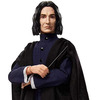 Harry Potter Collectible Severus Snape Doll (~12-inch) Wearing Black Coat Jacket and Wizard Robes, with Wand, Gift for 6 Year Olds and Up