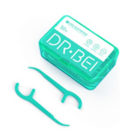 Зубная нить Xiaomi Dr.Bei Dental Floss Pick 50pcs/box FS50 Green