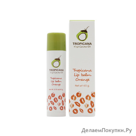 TROPICANA      Lip balm Orange, 4,5 