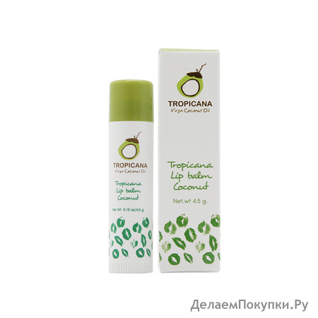  | TROPICANA      Lip balm Coconut, 4,5 