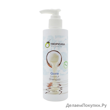 TROPICANA     COCONUT SHAMPOO ZONE, 240 