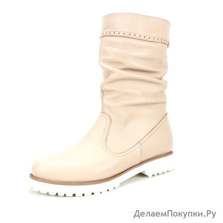Полусапоги женские кожаные ED'ART 930.sigma.beige