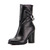 Полусапоги женские кожаные ED'ART 842.stirolregina8030.black