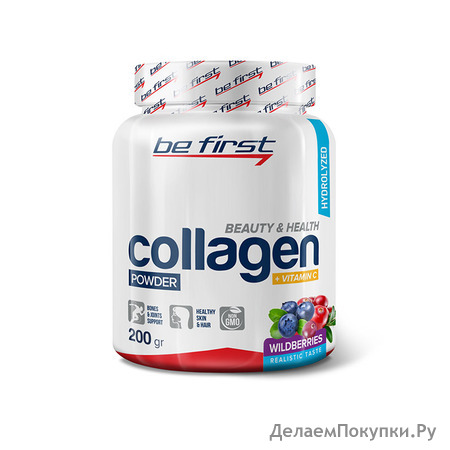  +    ,    Be First Collagen + vitamin C powder 200 ,  