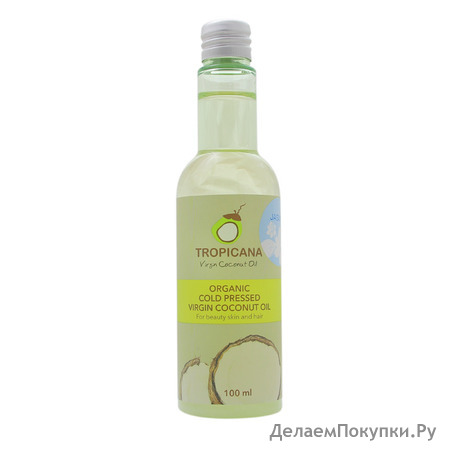        Organic Cold Pressed Virgin Coconut Oil Jasmine, 100 ml