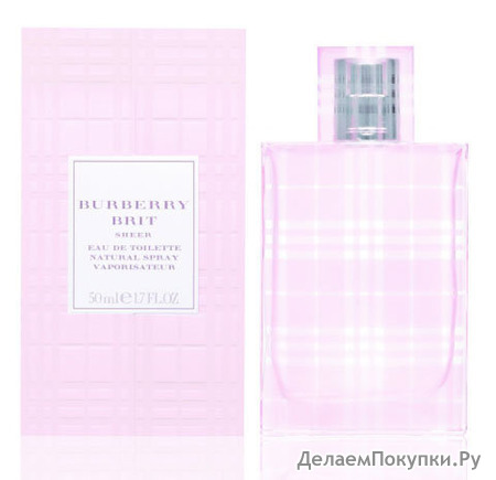 BURBERRY BRIT SHEER lady 50ml edt