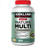 Kirkland Signature Adults 50+ Mature Multi, 400 Tablets 1