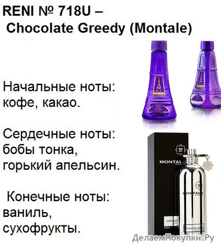 718U Chocolate Greedy (Montale) (100)