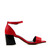 Босоножки женские кожаные ED'ART 6104.6073'bl. Red