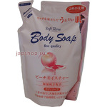 Крем - мыло для тела с экстрактом персика, глубоко увлажняющее, мягкая упаковка, 400 мл