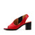 Босоножки женские кожаные ED'ART 6011.624'bl.red