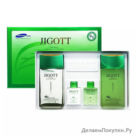           JIGOTT Well-Being Green Tea Homme Skin Care 2 Set