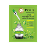  | DORIS        GREEN TEA Real Essence Mask, 10 *25 