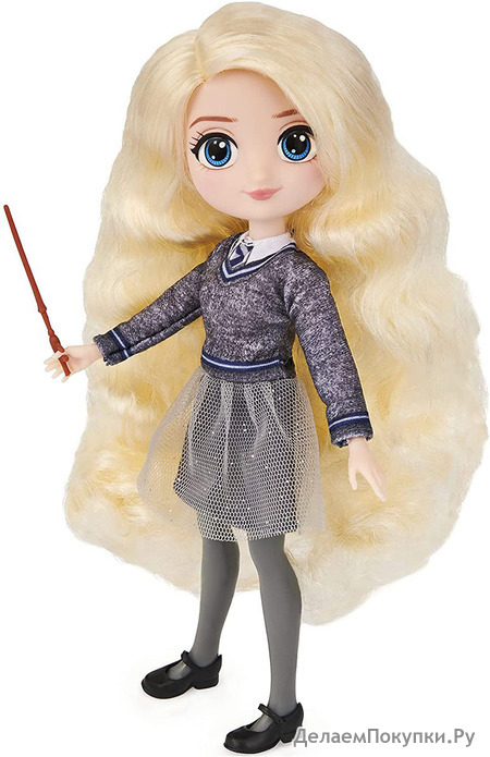 Wizarding World Harry Potter, 8-inch Luna Lovegood Doll, Kids Toys for Ages 5 and up