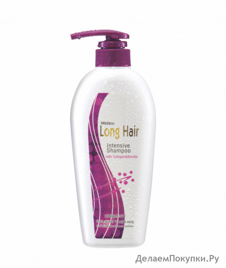 Mistine          Long Hair Intensive Shampoo with Collagen&Keratin, 400 