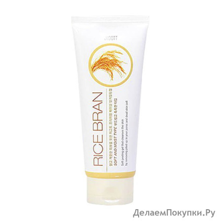 -      JIGOTT Premium Facial Rice Bran Peeling Gel 180ml