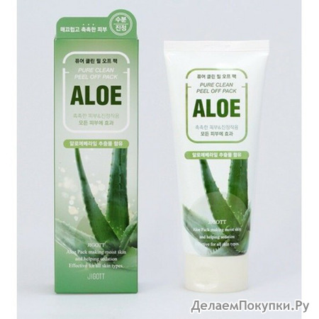 -       Aloe Pure Clean Peel Off Pack