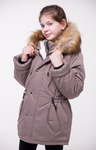 Детская зимняя куртка-парка
