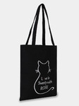 Сумка-шоппер BN-510-1 черный кошка