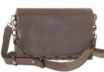 Сумка клатч кожаная с цепочкой LMR 3133-6j
