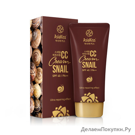 ASIAKISS -      Snail CC Cream, 60 