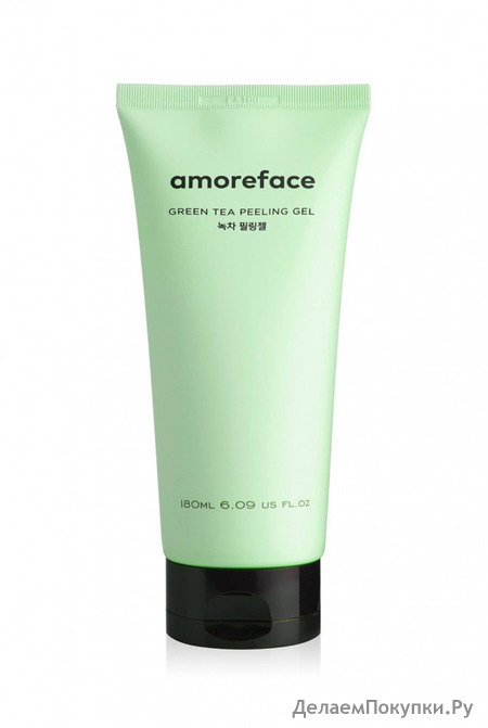 AMORE FACE -    Green Tea Peeling Gel, 180 