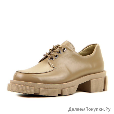 Туфли женские кожаные ED'ART 202.21074'be.beige