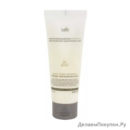 LADOR   Moisture Balancing Shampoo, 100 