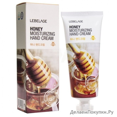LEBELAGE      Honey Moisturizing Hand Cream, 100 