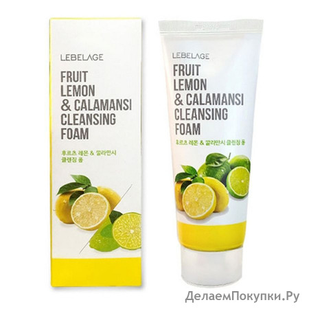 LEBELAGE     /  Fruit Lemon / Calamansi Cleansing, 100 