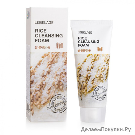 LEBELAGE     Rice Cleansing Foam, 100 