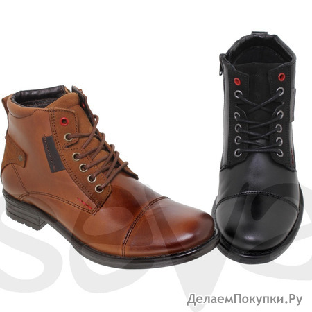 Casual ANKLE BOOT MAN LEATHER 7589CA