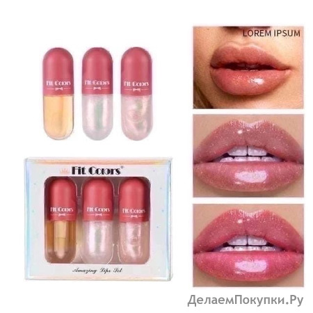     31 Fit Colors amazing lips set