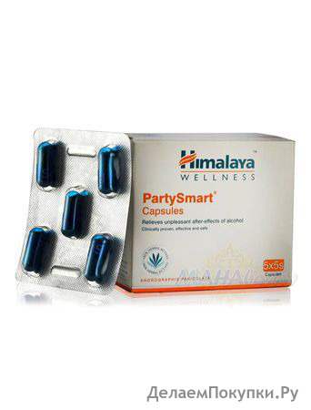     , 5 ,  ; Party Smart, 5 tabs, Himalaya