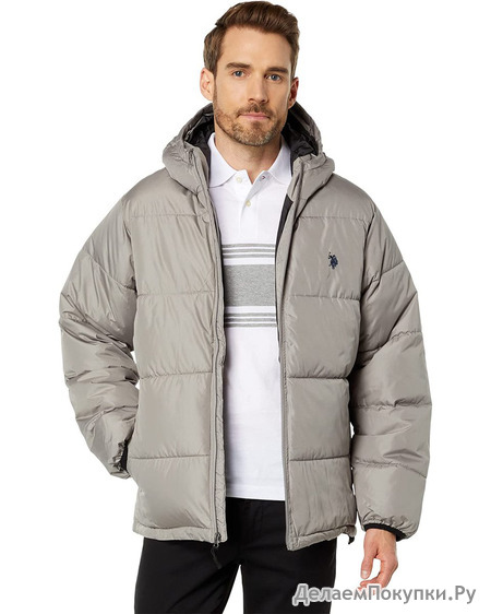 U.S. POLO ASSN. Roll Padded Puffer