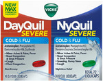 Vicks DayQuil/NyQuil Severe Cold & Flu Relief LiquiCaps Combo Pack, 72 ct.