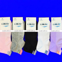 LIMAX носки женские укороченные спорт сетка арт. 71177 В