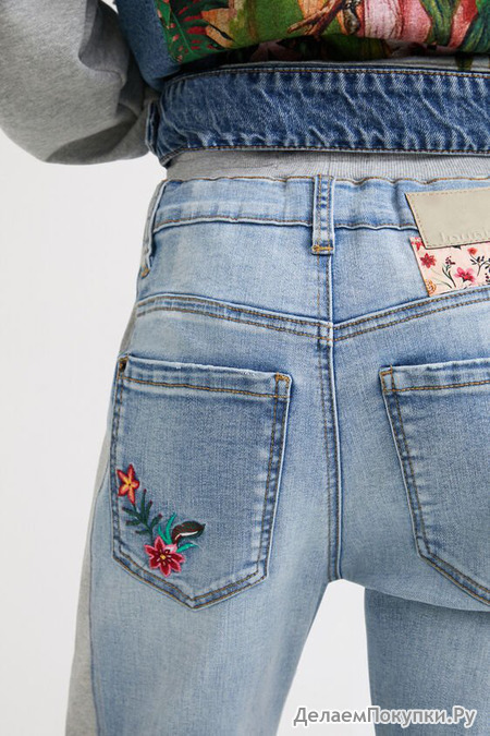 Vaquero jogger floral