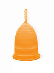 Менструальная чаша LilaСup P-BAG оранжевая (размер на выбор)