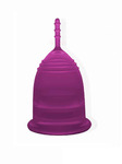 Менструальная чаша LilaСup P-BAG фиолетовая (размер на выбор)