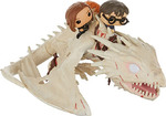 Funko Pop! Rides: Harry Potter - Gringotts Dragon with Harry, Ron, and Hermione, Vinyl Figure