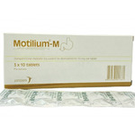 Мотилиум – быстрая помощь желудку, 30 таблеток