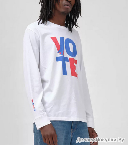   Levi's X Vote Longsleeve Relaxed Tee Shirt