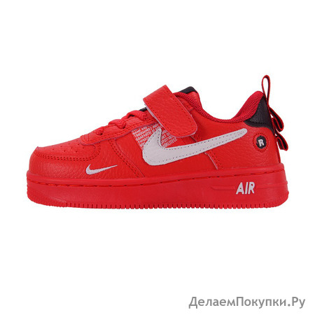   Nike Air Force 1 Red  c666-3