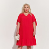 Платье 0229-2 красный