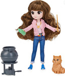 Wizarding World Harry Potter, 8-inch Brilliant Hermione Granger Doll Gift Set with 5 Accessories and 2 Outfits, Kids Toys for Ages 5 and up