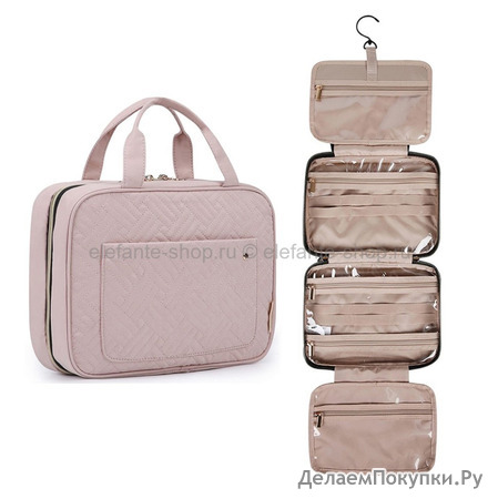   Travel Cosmetic Bag Pink