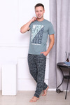 Пижама с брюками мужская 57023
